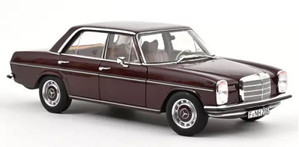 183778 Mercedes-Benz 200 1968 Dark Red Brown 1:18